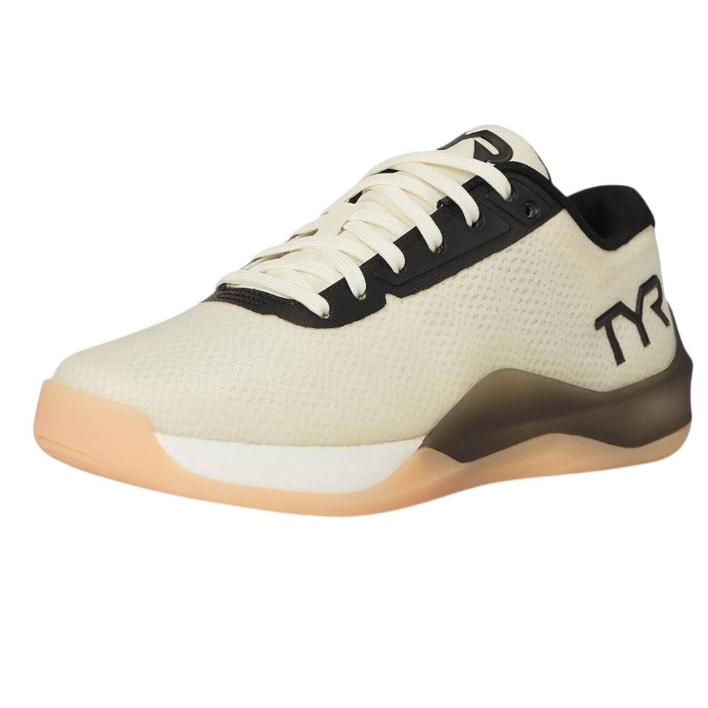 TYR Womens Carbon Elite Trainer Sneakers US 10 EU 42 Off White Athletic EUC